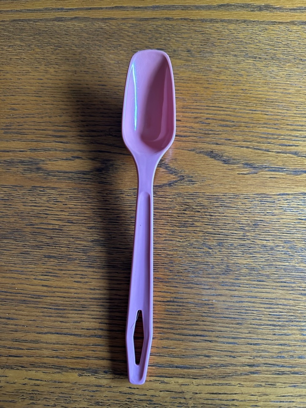 Vintage King Kraft Serving Spoon Mauve Pink
